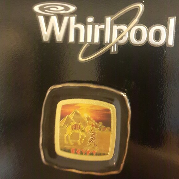 Ceramic Magnet Fridge Egyptian Pharaoh souvenir featuring the pyramids & Sphinx - Picture 7 of 12